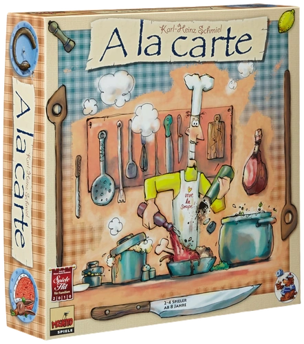 Alle Details zum Brettspiel À la carte Kochspiel und ähnlichen Spielen