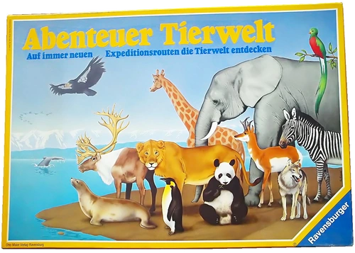 Alle Details zum Brettspiel Abenteuer Tierwelt und ähnlichen Spielen