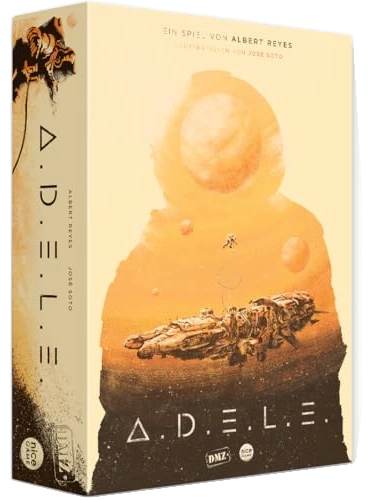 Alle Details zum Brettspiel A.D.E.L.E. und ähnlichen Spielen