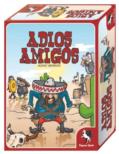 Alle Details zum Brettspiel Adios Amigos und ähnlichen Spielen