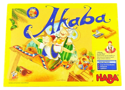 Alle Details zum Brettspiel Akaba (Deutscher Kinderspielpreis 2005 Gewinner) und ähnlichen Spielen