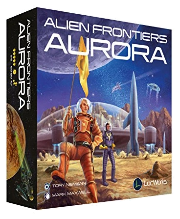 Alle Details zum Brettspiel Alien Frontiers: Aurora und ähnlichen Spielen