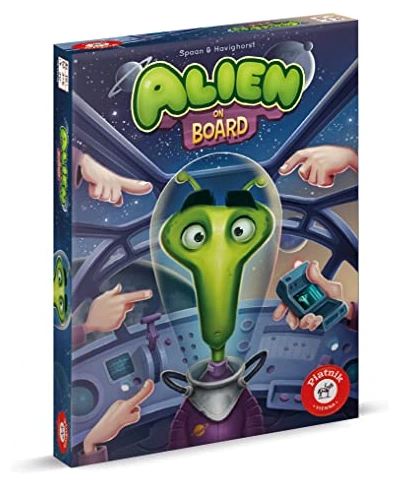 Alle Details zum Brettspiel Alien on Board und ähnlichen Spielen