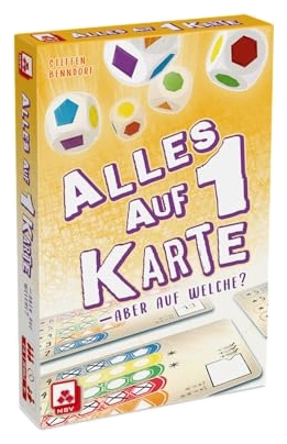 Alle Details zum Brettspiel Alles auf 1 Karte und ähnlichen Spielen