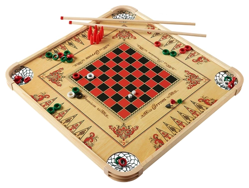 Alle Details zum Brettspiel American Carrom und ähnlichen Spielen
