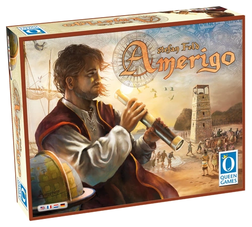 Alle Details zum Brettspiel Amerigo und ähnlichen Spielen