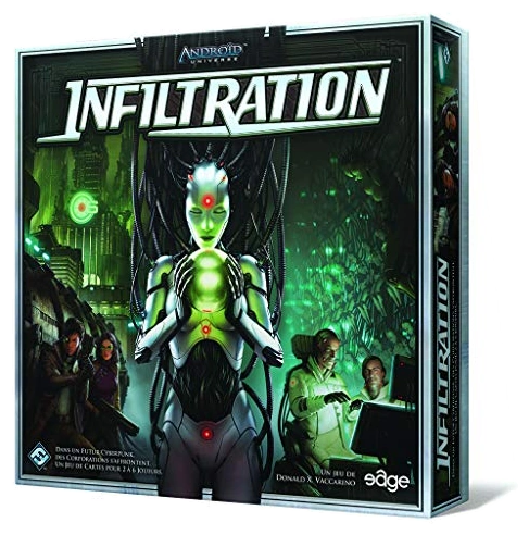 Alle Details zum Brettspiel Android: Infiltration und ähnlichen Spielen