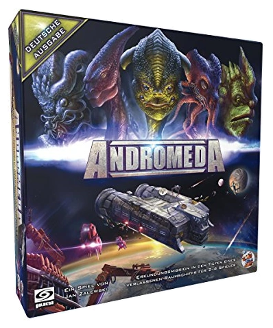 Alle Details zum Brettspiel Andromeda und ähnlichen Spielen