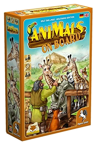 Alle Details zum Brettspiel Animals on Board und ähnlichen Spielen