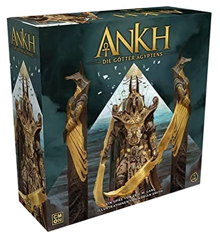 Alle Details zum Brettspiel Ankh: Die Götter Ägyptens und ähnlichen Spielen