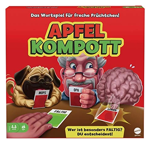 Alle Details zum Brettspiel Apfelkompott / Äpfel zu Äpfeln und ähnlichen Spielen