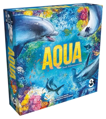 Alle Details zum Brettspiel AQUA - Bunte Unterwasserwelten und ähnlichen Spielen