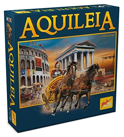 Alle Details zum Brettspiel Aquileia und ähnlichen Spielen