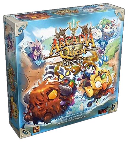 Alle Details zum Brettspiel Arcadia Quest: Riders (Erweiterung) und ähnlichen Spielen