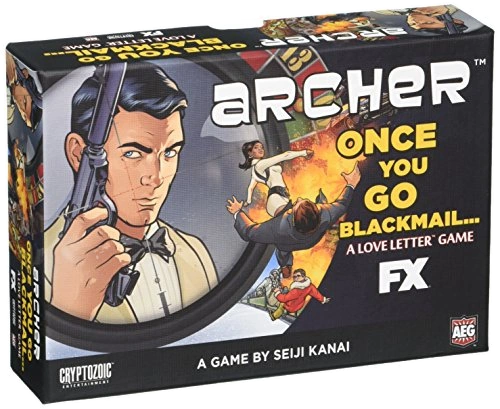 Alle Details zum Brettspiel Archer: Once You Go Blackmail... und ähnlichen Spielen