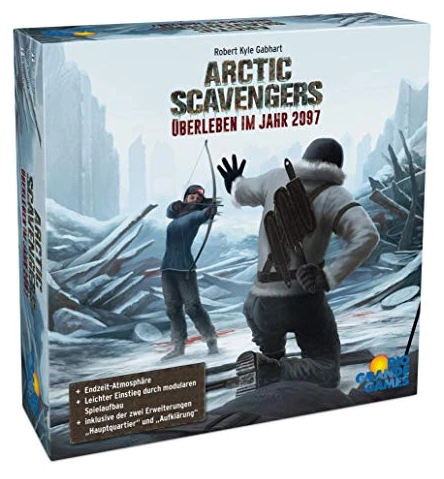 Alle Details zum Brettspiel Arctic Scavengers: Überleben im Jahr 2097 (inkl. Erweiterungen) und ähnlichen Spielen
