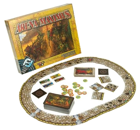 Alle Details zum Brettspiel Arena Maximus und ähnlichen Spielen