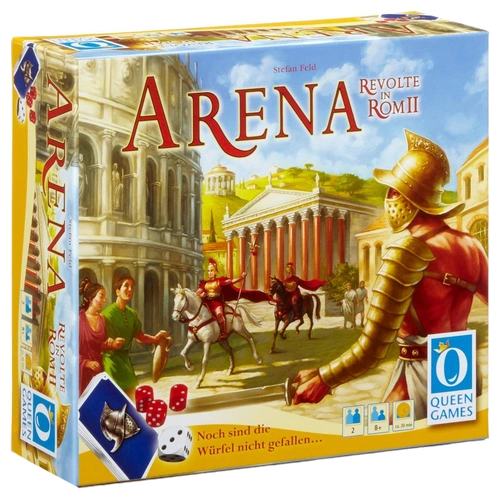 Alle Details zum Brettspiel Arena: Revolte in Rom II und ähnlichen Spielen