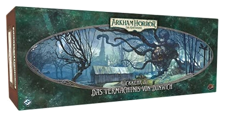 Alle Details zum Brettspiel Arkham Horror: Das Kartenspiel – Das Vermächtnis von Dunwich (Kampagnen-Erweiterung) und ähnlichen Spielen