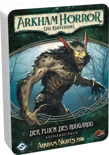 Alle Details zum Brettspiel Arkham Horror: Das Kartenspiel – Der Fluch des Rougarou: Szenario-Pack (Erweiterung) und ähnlichen Spielen