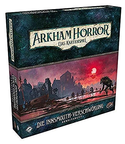 Alle Details zum Brettspiel Arkham Horror: Das Kartenspiel – Die Innsmouth-Verschwörung (Erweiterung) und ähnlichen Spielen