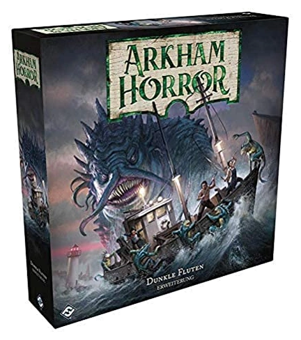 Alle Details zum Brettspiel Arkham Horror (3. Edition): Dunkle Fluten (Erweiterung) und ähnlichen Spielen
