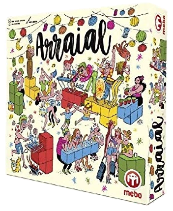 Alle Details zum Brettspiel Arraial und ähnlichen Spielen