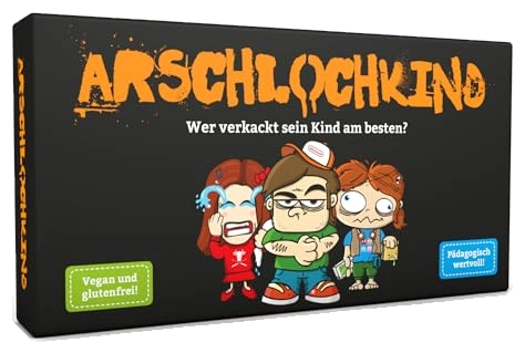 Alle Details zum Brettspiel Arschlochkind und ähnlichen Spielen