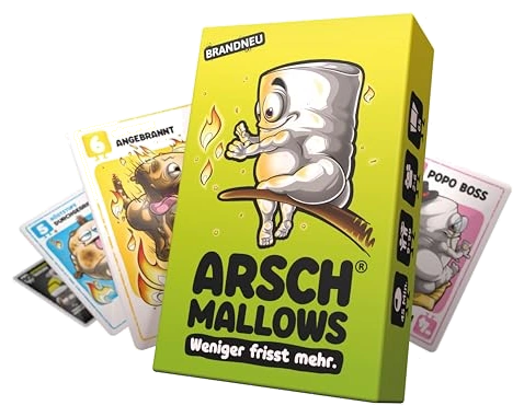 Alle Details zum Brettspiel Arschmallows und ähnlichen Spielen