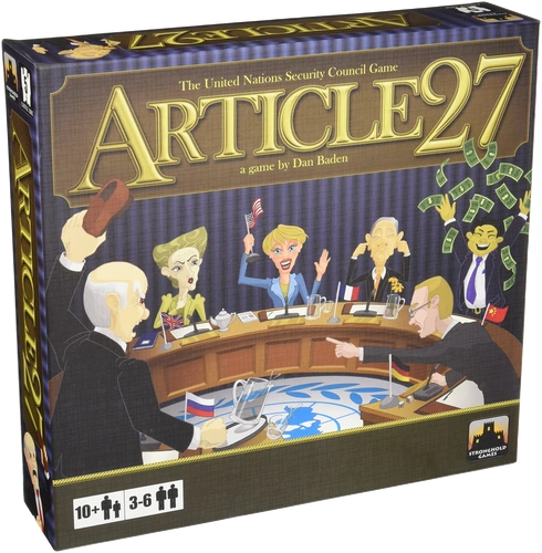 Alle Details zum Brettspiel Article 27: The UN Security Council Game und ähnlichen Spielen