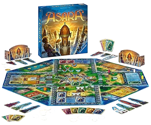 Alle Details zum Brettspiel Asara - Land der 1000 Türme und ähnlichen Spielen
