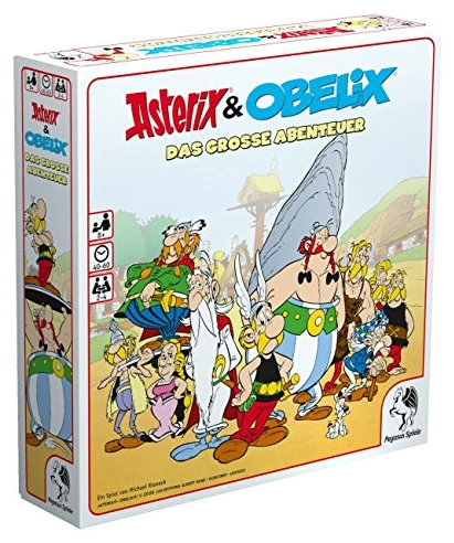 Alle Details zum Brettspiel Asterix & Obelix: Das große Abenteuer und ähnlichen Spielen