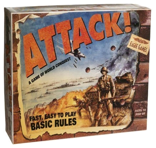 Alle Details zum Brettspiel Attack! und ähnlichen Spielen