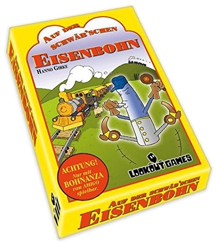 Alle Details zum Brettspiel Auf der schwäb'schen Eisenbohn (Erweiterung) und ähnlichen Spielen
