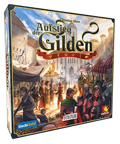 Alle Details zum Brettspiel Aufstieg der Gilden und ähnlichen Spielen