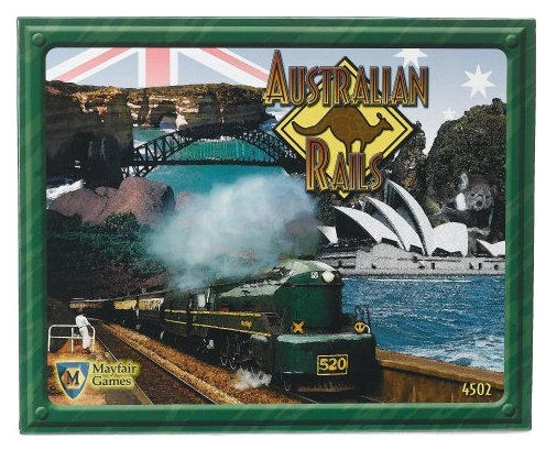 Alle Details zum Brettspiel Australian Rails und ähnlichen Spielen