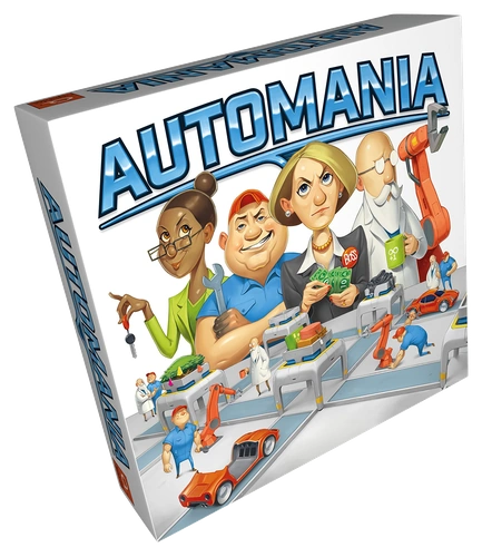 Alle Details zum Brettspiel Automania und ähnlichen Spielen