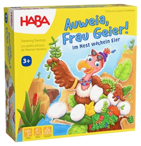 Alle Details zum Brettspiel Auweia, Frau Geier! und ähnlichen Spielen