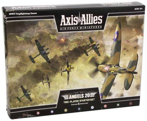 Alle Details zum Brettspiel Axis & Allies Air Force Miniatures: Angels 20 und ähnlichen Spielen