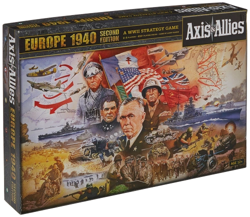 Alle Details zum Brettspiel Axis & Allies Europe 1940 und ähnlichen Spielen