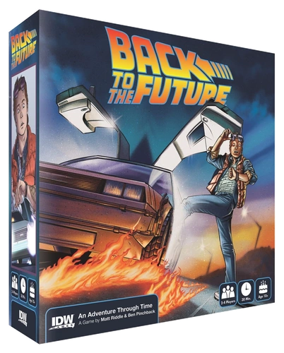 Alle Details zum Brettspiel Back to the Future: An Adventure Through Time und ähnlichen Spielen
