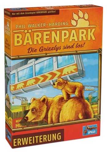 Alle Details zum Brettspiel Bärenpark: Die Grizzlies sind los! (Erweiterung) und ähnlichen Spielen