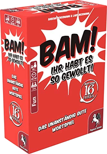 Alle Details zum Brettspiel BAM! Ihr habt es so gewollt! und ähnlichen Spielen
