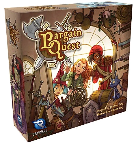 Alle Details zum Brettspiel Bargain Quest und ähnlichen Spielen