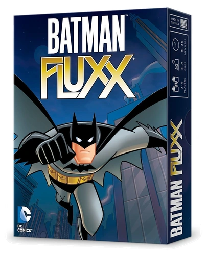 Alle Details zum Brettspiel Batman Fluxx und ähnlichen Spielen