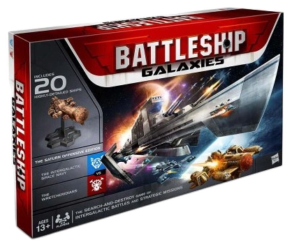Alle Details zum Brettspiel Battleship Galaxies und ähnlichen Spielen