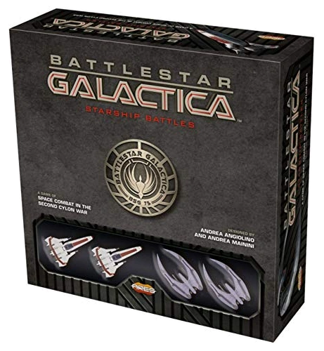 Alle Details zum Brettspiel Battlestar Galactica: Starship Battles – Starter Set und ähnlichen Spielen