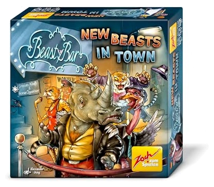 Alle Details zum Brettspiel Beasty Bar: New Beasts in Town (Erweiterung) und ähnlichen Spielen