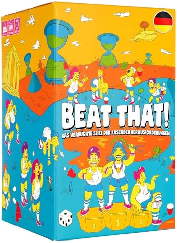 Alle Details zum Brettspiel Beat That! Das verrückte Spiel der rasenden Herausforderungen und ähnlichen Spielen