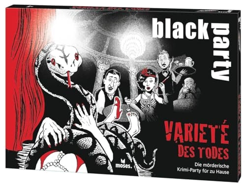 Alle Details zum Brettspiel Black Party: Das Varieté des Todes und ähnlichen Spielen